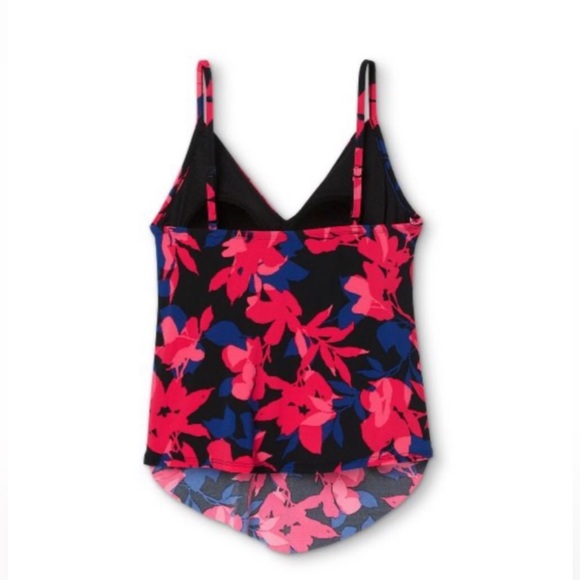 Aqua Green Womens’s UPF 50 Tiered Tankini Top - multicolored - Picture 2 of 8